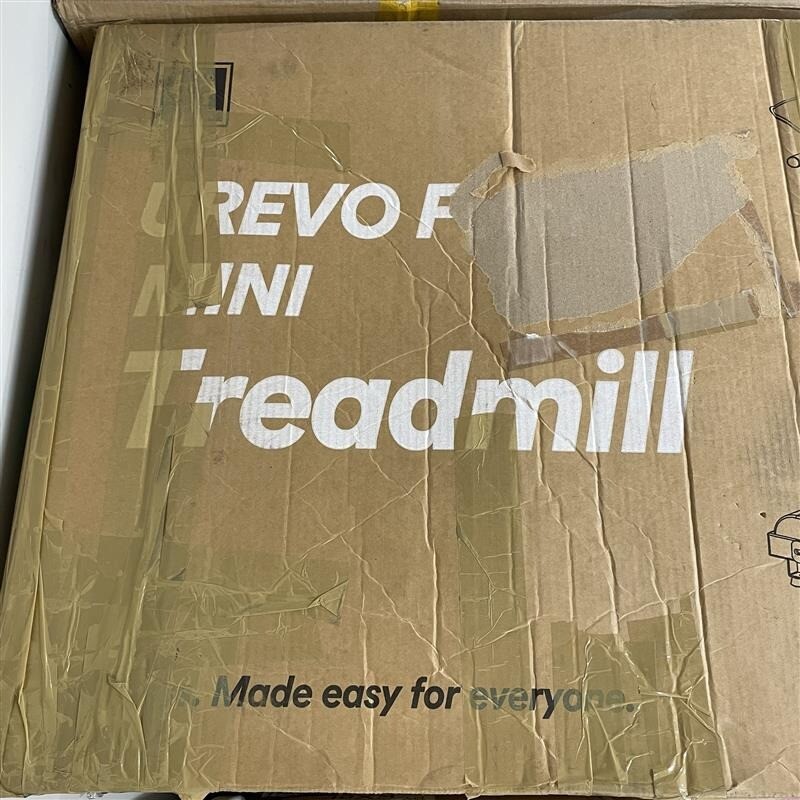 Urevo Folding Treadmill Anti Slip Belt LCD 12 Running Settings Home Gym