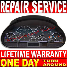03-06 Bmw E46 Dash Speedometer Instrument Gauge Cluster Repair Service 3-series