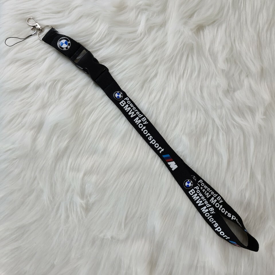 🔥NEW🔥 BMW AUTO Lanyard Keychain ID Holder Neck Strap Lanyards USA