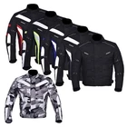 Men Motorbike Motorcycle Jackets Waterproof Cordura Textile Jacket CE Armoured