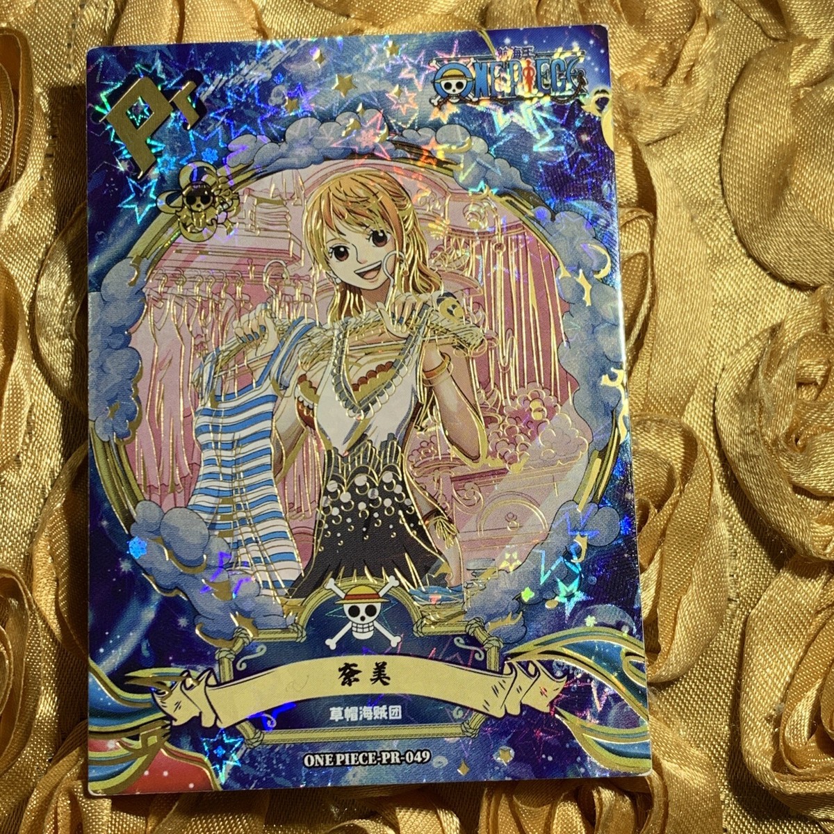 NAMI ONE PIECE PR Goddess Story ACG Anime Waifu Girl Holo Card