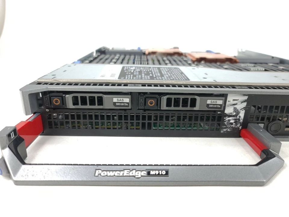 Dell PowerEdge M910 Blade Server Dual Xeon 2x E7-2820 2.27 GHz 128GB Perc H700 - Image 4 of 4