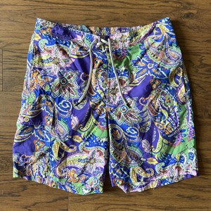 mens polo swim trunks