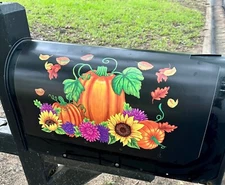 MAILBOX COVER HALLOWEENTHANKSGIVING 21” x 18” wMAGNETIC STRIP