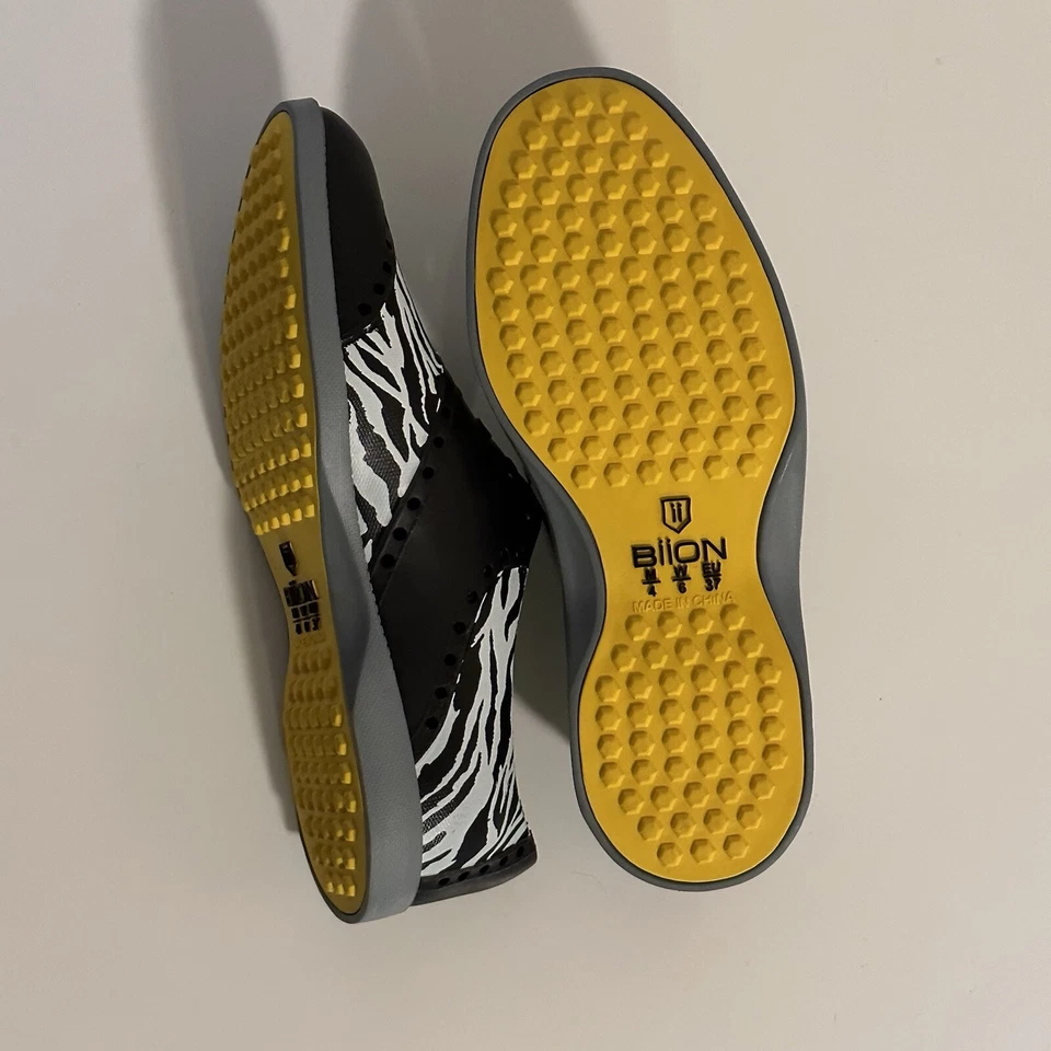 Zapatos de golf BIION The Oxford sin clavos cebra (hombre’s 4) (mujer’s 6) (EU37) Foto 3 de 4