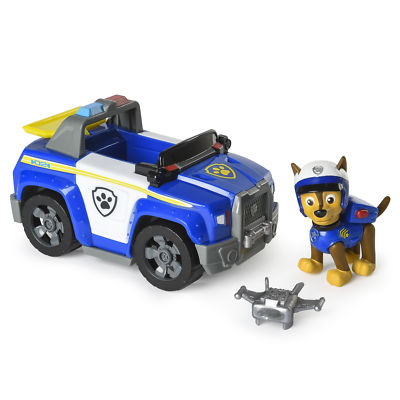 Paw patrol chases highway patrol cruiser with launcher and chase figure Other