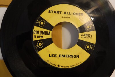 R\u0026B+ソウル CD Various Louisiana Bayou Rockers PCD2818 P-Vine Records /00110 Lee Emerson, Start All Over / Do you think, 1957 Columbia 4