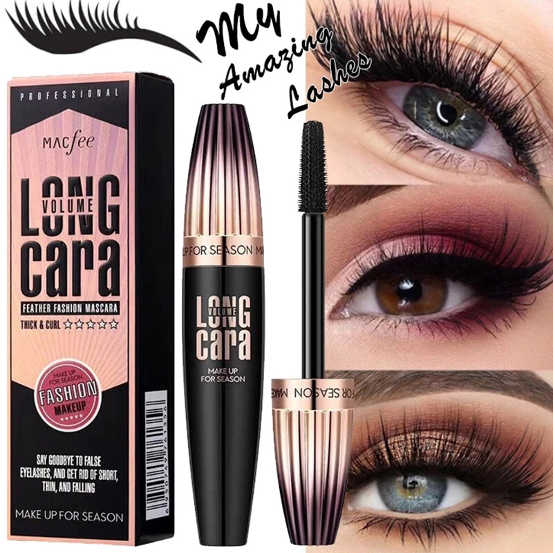 4D False Lash Silk Fiber Mascara Long Lasting Eyelash Extension