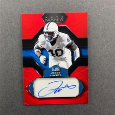 2022 Wild Card Mania Retail Hex Red Mirror Jesse Luketa #AM-H9 Rookie Auto RC