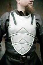 Medieval Jacket Warrior Armor LARP Steel Cuirass Knight Breastplate Costume