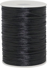 2Mm X 100 Yards Quality Rattail Nylon Satin Cord Roll, Kumihimo Rattail, Chinese