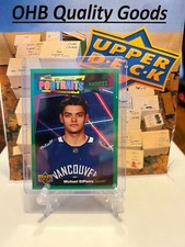 UNIQUE:  2020-21 Upper Deck GREEN Rookie Portraits - Michael DiPietro #P-68