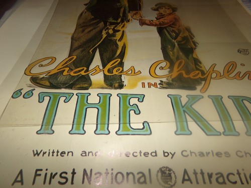 Charlie Chaplin The Kid Movie Poster Reproduction 6 Reels of Joy 25 by 19 1978 - Picture 4 of 6