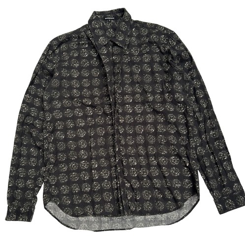 Ann Demeulemeester Black Long Sleeve Shirt 2941 Size:XXS Authentic