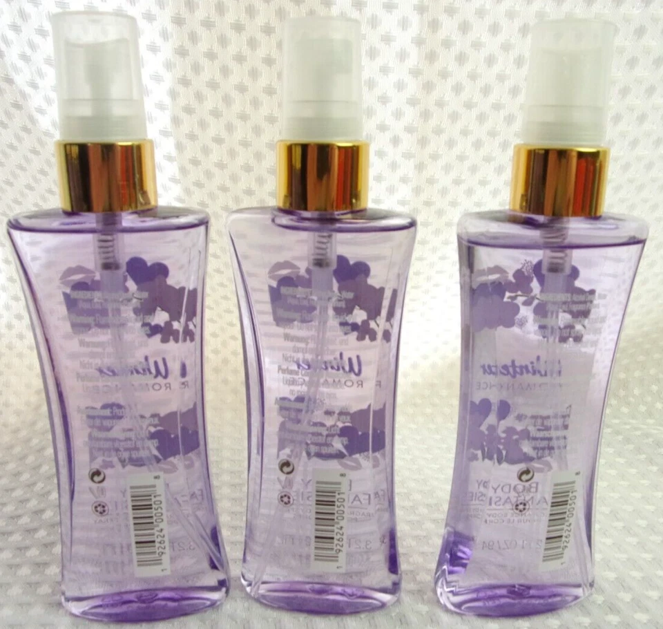 Lot 3 Body Fantasies Winter Romance LE Body Spray 3.2 Fl Oz Each Discontinue NEW - Image 4 of 4
