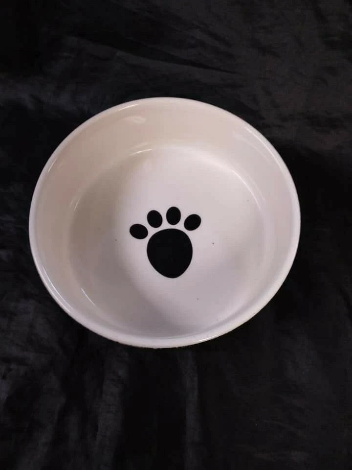 PetRageous Water Vintage Pet Dog or Cat Bowl ~ 5" Diameter x 1 1/2" Deep - Imagem 3 de 4