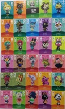 Animal Crossing Amiibo Card No.001-100 Japanese Nintendo