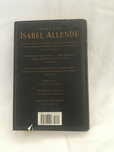 Daughter of Fortune by Isabel Allende - Hardcover 1999 First Edition - Picture 10 of 10