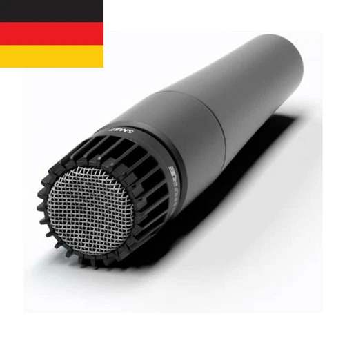 Black Shure SM57-LC Dynamisches Mikrofon Professionelles Mikrofon - Bild 6 von 12