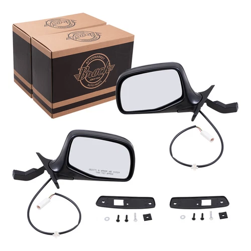 Power Mirror fits 1992-1996 Bronco Paddle Type Set F7TZ17683BAB 1992-1996 F-150