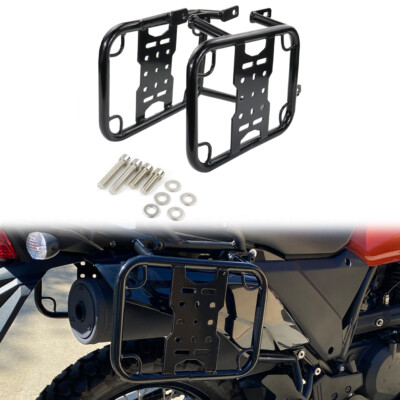 Fit For KAWASAKI KLR650 22-24 Motorcycle Pannier Rack Side Case Carrier Black