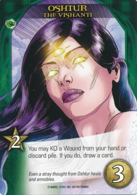 VISHANTI Upper Deck Marvel Legendary DR STRANGE OSHTUR | eBay