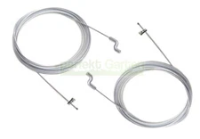 2 x 250 cm Bowden cable Z/S hook lawn mower cable motor brake wheel drive thr...