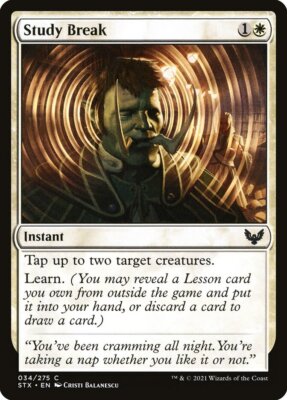 4 Study Break 4x x4 *FOIL* - NM - Strixhaven - SPARROW MAGIC mtg