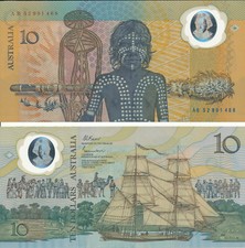 Australia / Australien - 10 Dollars (1988) UNC - Pick 49b, Gedenkausgabe Polymer