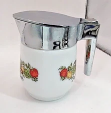 Centura Corning Ware Spice of Life Creamer Pot A Creme Gemco 10 oz Pitcher