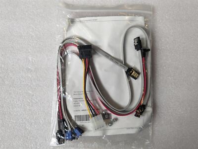 Fujitsu 4x SATA Kabel Set + 1x Strom Adapter Molex für HDD SSD Festplatte