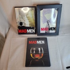 Mad Men: Season 1, 2, And 3 DVD Series Box Set Bundle Lot