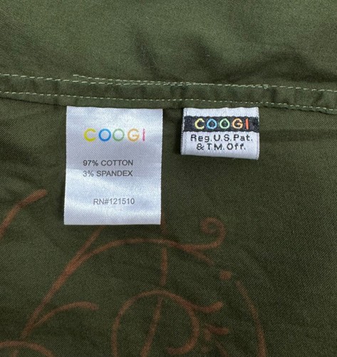 Coogi Belted Dress Printed Rhinestones Cotton size XL - Picture 20 of 21