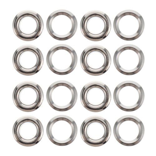 100 Pcs Curtain Eyelet Rings Brass Curtain Eyelets Curtain Pole Eyelet Rings