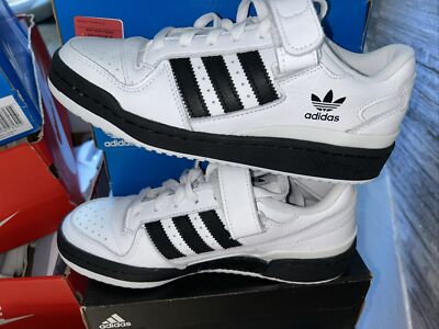 Adidas Forum Low J weiß schwarz UK GR 5 Euro 38 schöne Hingucker authentisch