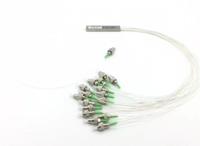 1x16  PLC mini pipe-type optical splitter optical waveguide splitter FC-APC