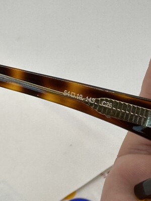 See Eyewear Frames Modele 8132 Made Japan 54-19-145 (AV-12) See Eyewear Frames Modele 8132 Made Japan 54-19-145 (AV-12) main image 4