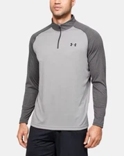 UNDER ARMOUR 1/4 Zip Shirt Jacket Men's Size Medium Moisture Wicking Base Layer