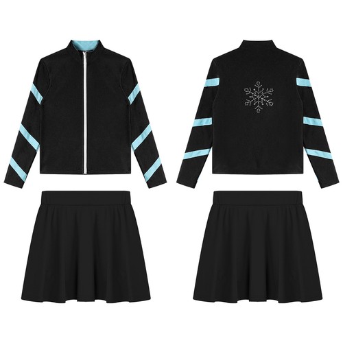 Kinder Mädchen Activewear 2-teiliges Sportoutfit Sportbekleidung Gymnastik Set - Bild 17 von 56