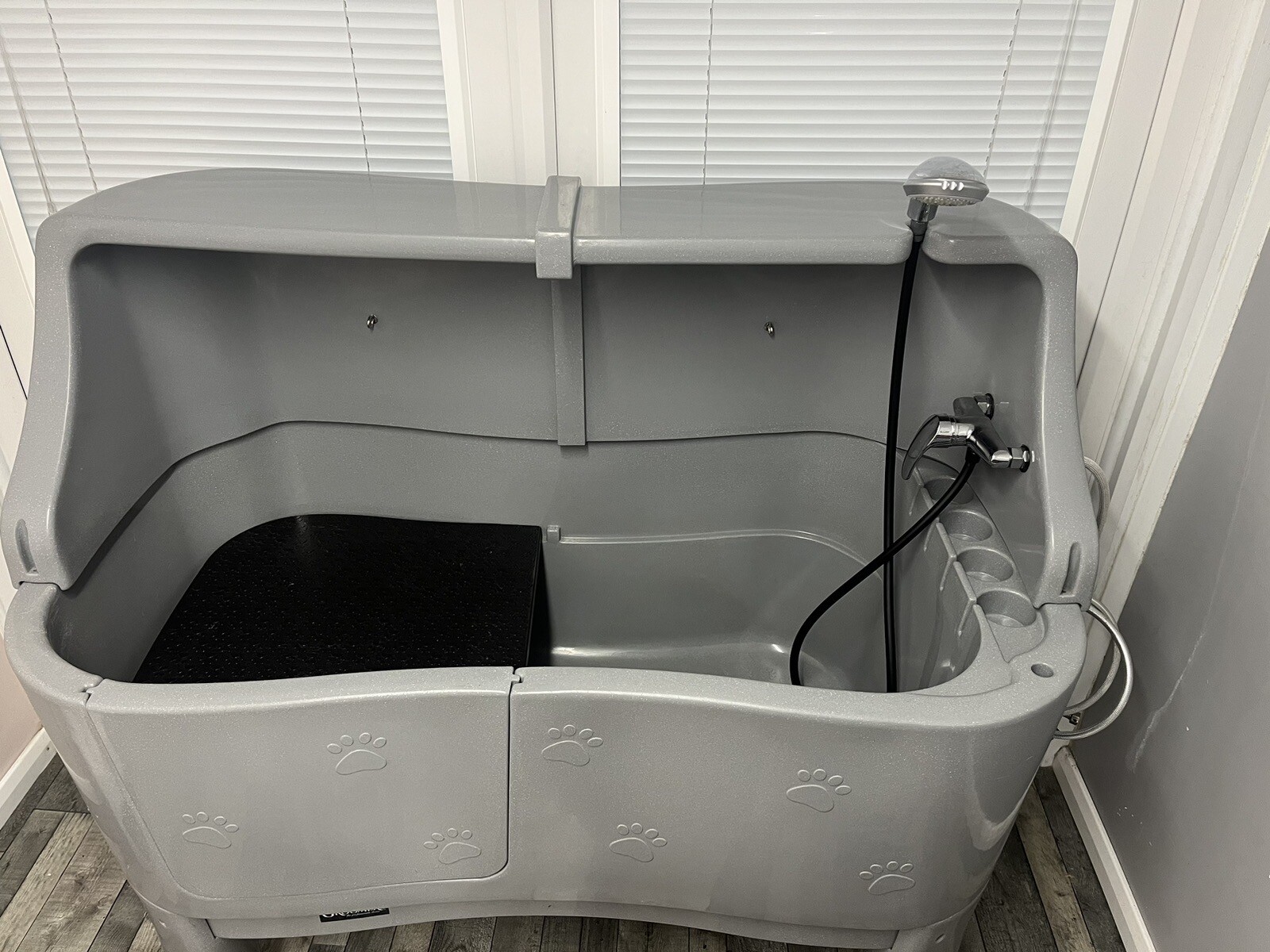 PROFESSIONAL DOG GROOMING BATH WITH SPLASHBACK eBay