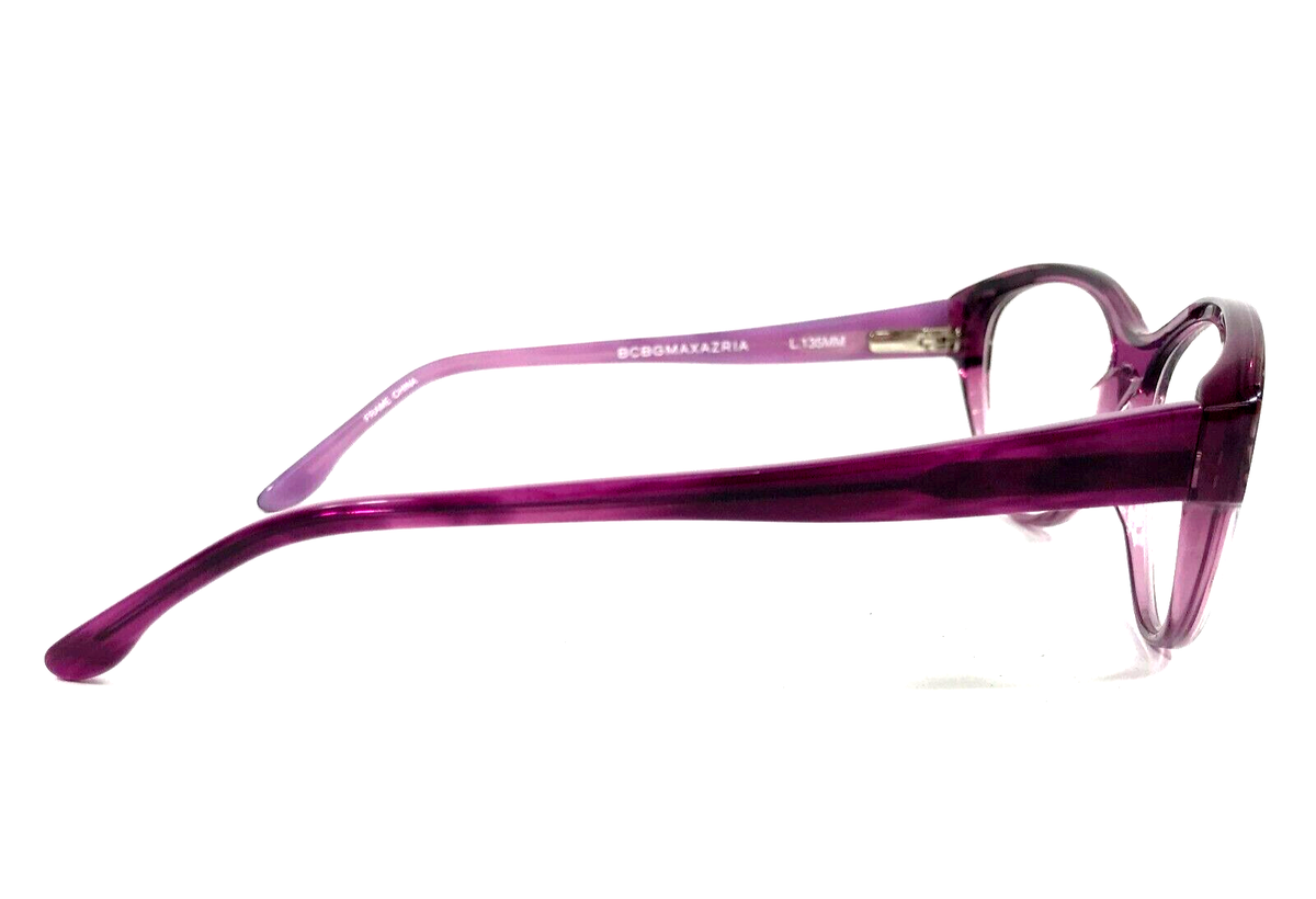 BCBGMAXAZRIA Eyeglasses Frames MALLORY PLUM Purple Cat Eye  display picture 3