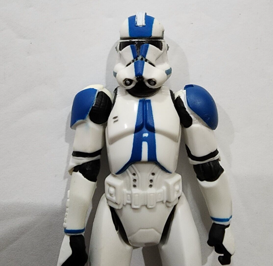 Vintage Star Wars 2005 Blue Storm Trooper The Clone Wars | eBay