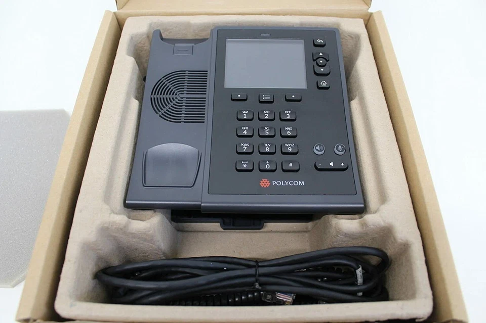 Polycom CX500 IP Phone for Microsoft Lync, POE, Power Supply Not included - Image 3 of 4