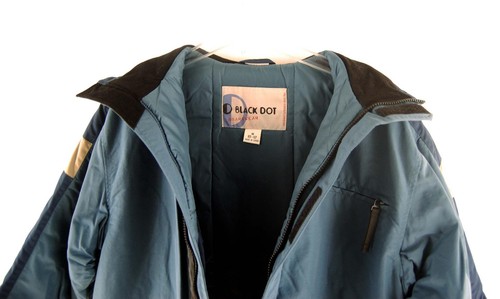 Black Dot Boardwear Boys M 10-12 Waterproof Winter Ski And Snowboard Jacket Blue - Picture 3 of 4