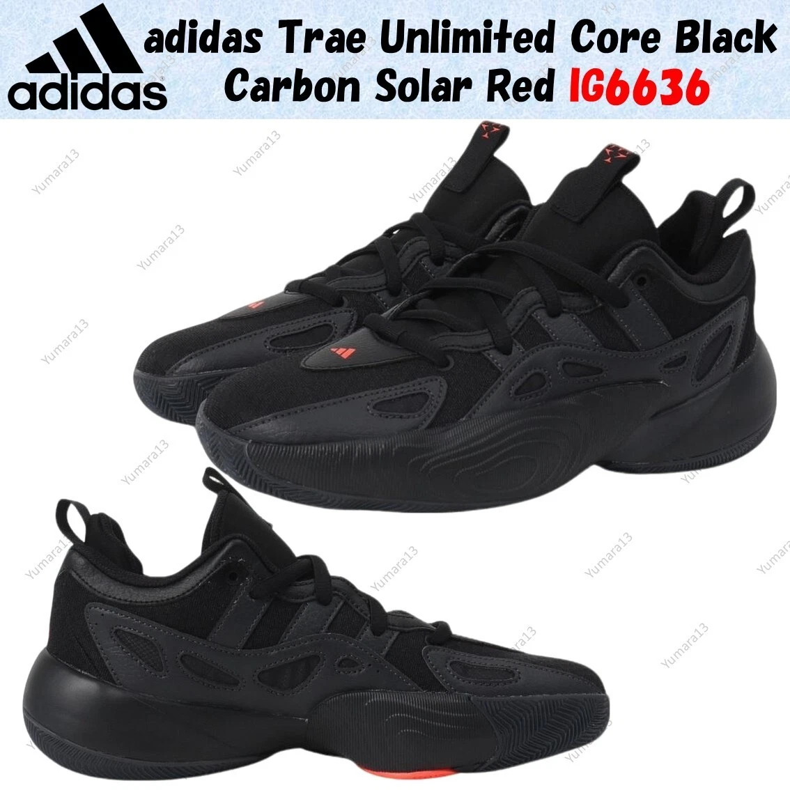 Adidas Trae Unlimited 2 Black Carbon for sale | eBay