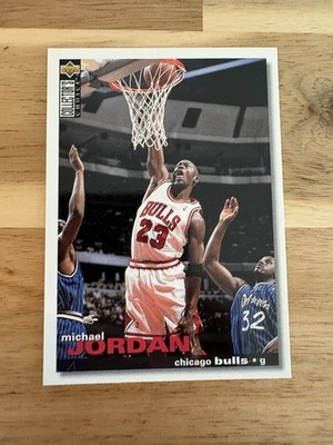1995-96 Upper Deck Collector's Choice - Michael Jordan #45 Chicago Bulls NM-MT