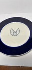 Syracuse China Hotel Statler Co Blue Rim Eagle Logo Plate, Blue/White (Set of 8) — photo 5