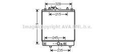 Radiateur Opel AGILA