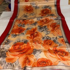 Vintage Oscar De La Renta Silk Scarf