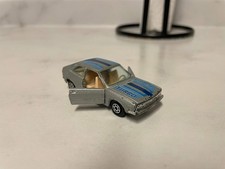 Vw Volkswagen Scirocco Vintage Diecast Car Gray Opening Doors No 1068 - Yatming